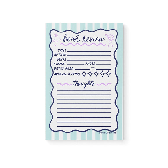 Book Review Notepad