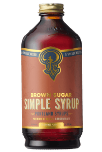 Brown Sugar Simple Syrup 12 oz - Mixed Drinks & Coffee Syrup