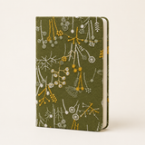 Embroidered Floral Notebook