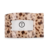 Flat Rectangle Hair Clip | Large | Blonde Tortoise