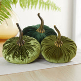 Pumpkin Large Velvet, Fall Decor, Shelf Sitter, Tablescape: Harvest