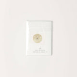 Orange pumpkin autumn mini enclosure notecard