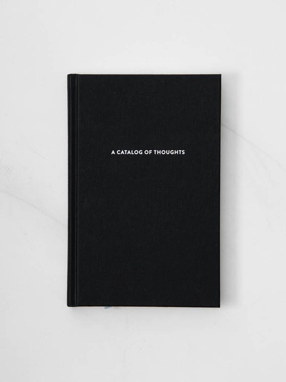 A Catalog Of Thoughts - notebook – Toluka Paperie + Gifts
