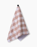 Vintage Gingham Natural Tea Towel