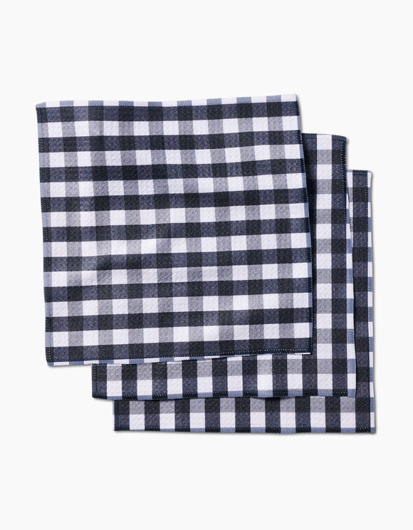 Midnight Flannel Dishcloth Set