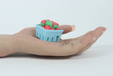 Strawberry Pint Click Fidget (Silent or Loud): Loud