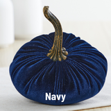 Pumpkin Small Velvet Fall Decor Gift for New Apartment Best: Olive