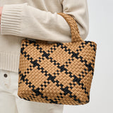 Sky's The Limit - Small Woven Neoprene Crossbody: Lilac