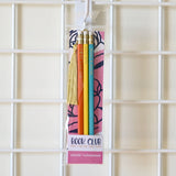Set of Three Pencils and a Bookmark: Book Club