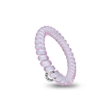 Rose Water Pink - Small Spiral Hair Coils, Hair Ties, 3-pack