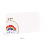 Rainbow Cross Stitch Little Notes® – Notecards, Set of 55