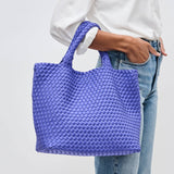 Sky's The Limit - Medium Woven Neoprene Tote: Olive