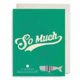 Varsity Thanks Greeting Card
