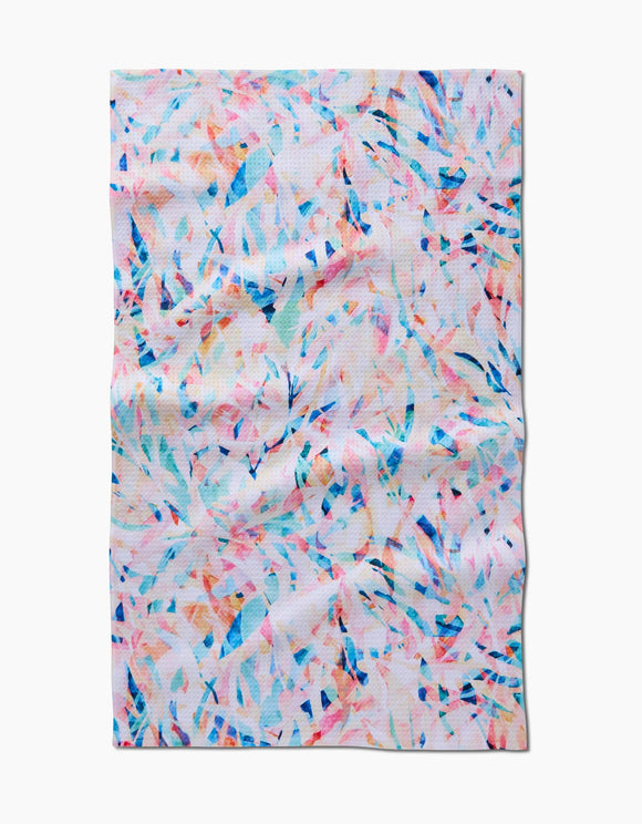 Abstract Jungle Tea Towel