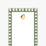 Lemon Watercolor Skinny Notepad