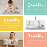 Crinkle Cloth Book | Bubble Bath