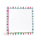 Happy Plaid Chunky Square Notepad