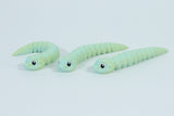 Fidget Friends Hognose Snake – 3D Printed Toy - 2 Colors: Red/Orange
