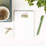 Checklist notepad: Gingham mug