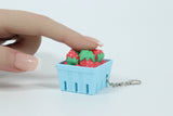 Strawberry Pint Click Fidget (Silent or Loud): Loud