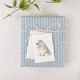 Bluebird mini enclosure notecard