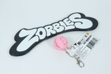 Zorble Keychain | Fidget | Squish & Snap |: Blue