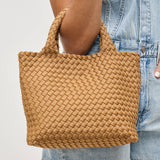 Sky's The Limit - Small Woven Neoprene Crossbody: Lilac