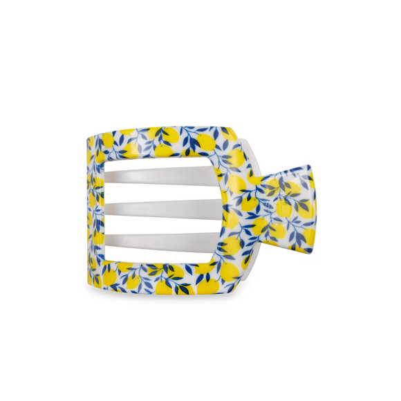 Flat Square Hair Clip | Medium | Limoncello