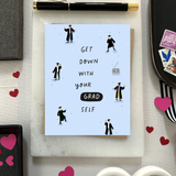 Grad Self Graduation Card