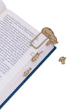 Brass Bookminders Page Markers: Tumbling Books