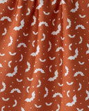 Batty Night Tea Towel: Black
