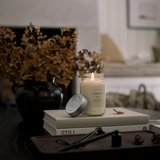 Autumn Woods - Soy Wax Mason Jar Candle: 16 oz