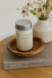 North Shore - Soy Wax Mason Jar Candle: 16 oz