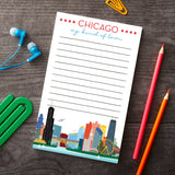 Notepad: Chicago My Kind of Town Stationery