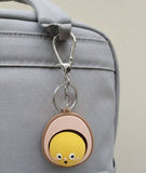 Boiled Egg vs Roasted Egg Clicker Key cap Keychain