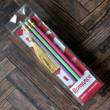 Set of Three Pencils and a Bookmark: Romance