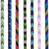 Guatemalan Seed Bead Extra Thin Strap Bracelet
