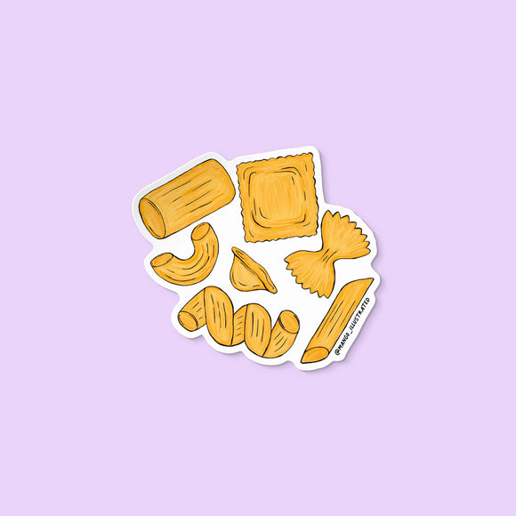 Pasta sticker