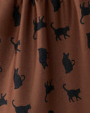 Witch's Cat Tea Towel