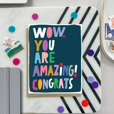 Wow Congrats Card