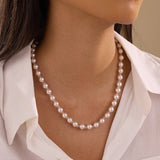 Natural Stone Semi-Precious Glass Mixed Necklace | 40NK9659: C