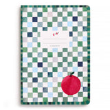 Apple a Day Stitched Notebook Set, Set of 2