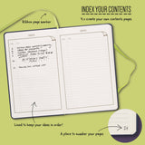 Bookaroo A5 Notebook: Gold