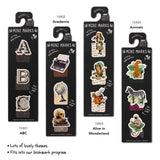 Mini-Marks Magnetic Bookmarks: Academia