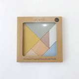 Tangram Puzzle Board – Montessori Shape & Logic Toy