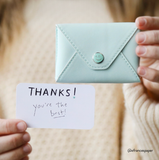 E. Frannie Pack Little Notes® Wallet – Seaglass
