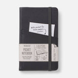 Bookaroo A6 Pocket Notebook: Charcoal