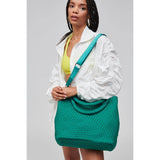 Sky's The Limit - Medium Woven Neoprene Tote: Black