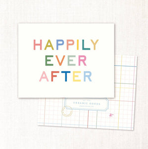 Happily ever after card