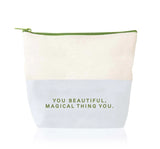 Canvas Cosmetic Bag